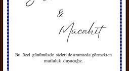 Davetlimsiniz Sena Cantaş & Mücahit Düzenli Evleniyoruz
