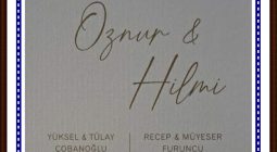 Davetlimsiniz Öznur Çobanoğlu & Hilmi Furuncu Nişanımız Var