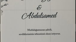Davetlimsiniz Fatma Gizem Zengin & Abulsamed Düzenli Evleniyoruz 